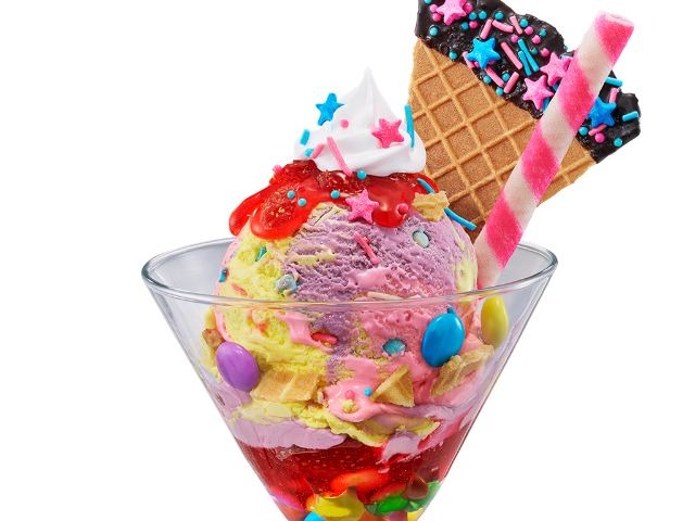Cotton Candy Wonderland Gelato Sundae